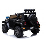 Elektrické autíčko - Jeep BRD-7588 4x4 - nelakované - čierne